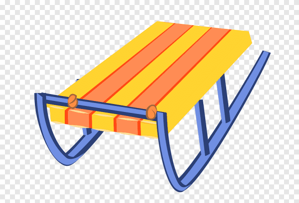 Санки без фона