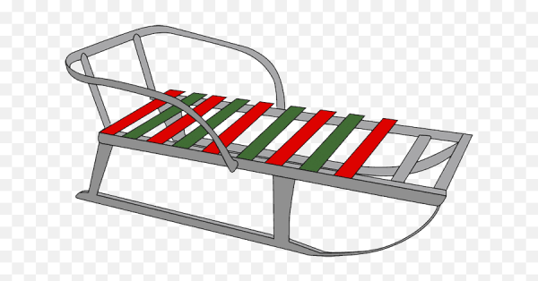 Санки рисунок