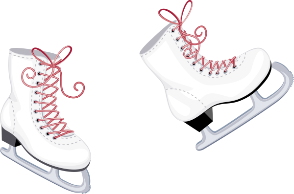 Коньки на прозрачном фоне