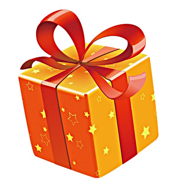 Подарочная коробка мультяшная