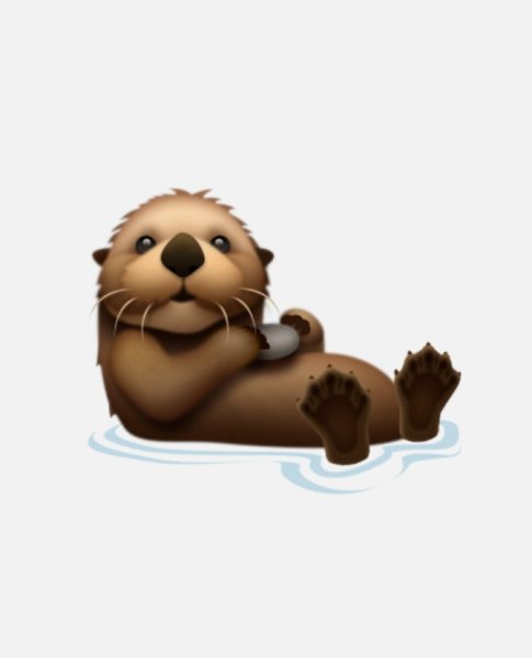 Выдра эмодзи айфон