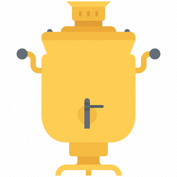 Самовар силуэт