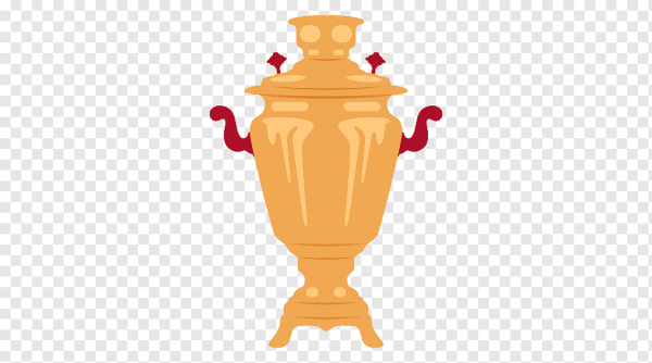 Самовар на прозрачном фоне