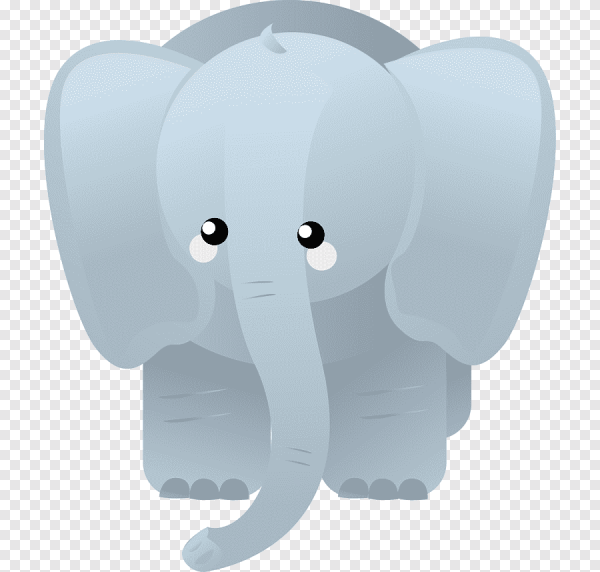 Стикер Слоник в телеграм