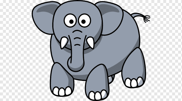 Слоник мультяшный