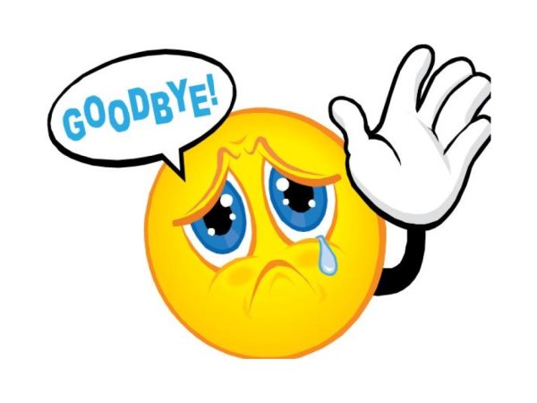 Смайлик до свидания