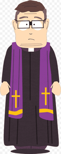 Священник анимация