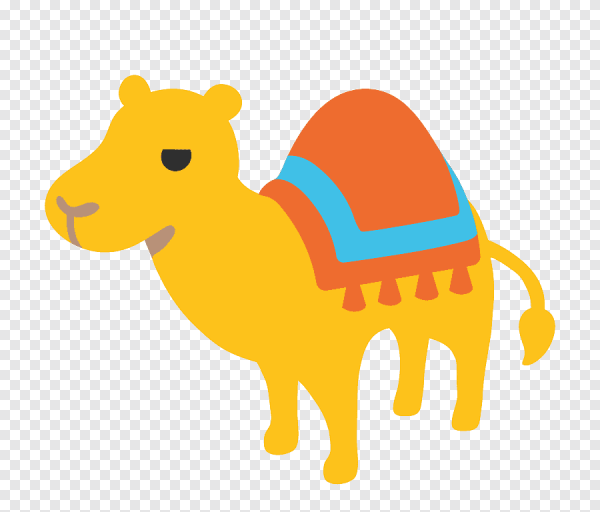 Двугорбый верблюд эмодзи