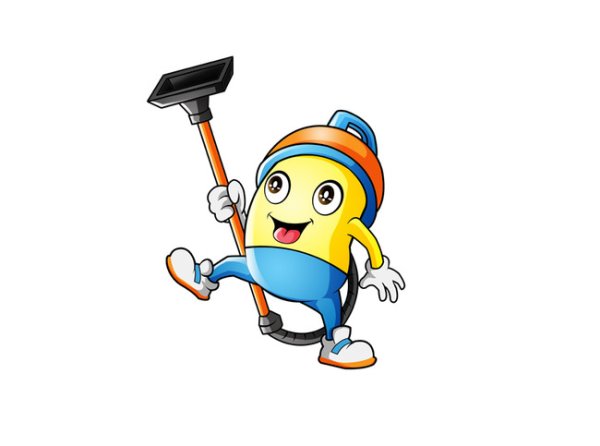 Смайлик пылесос