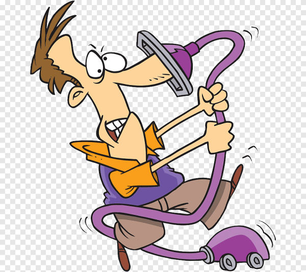 Пылесос карикатура