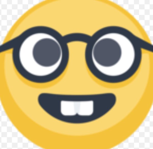 Очкастый смайлик
