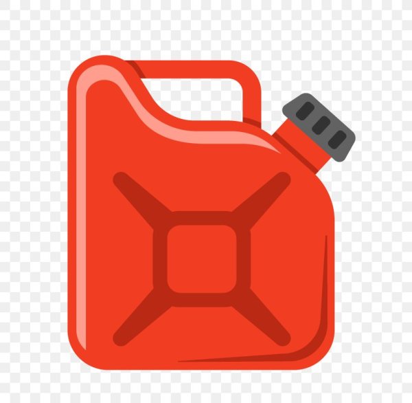 Канистра с бензином пиксельная