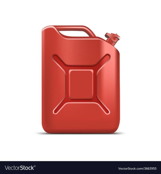 Канистра для бензина без фона