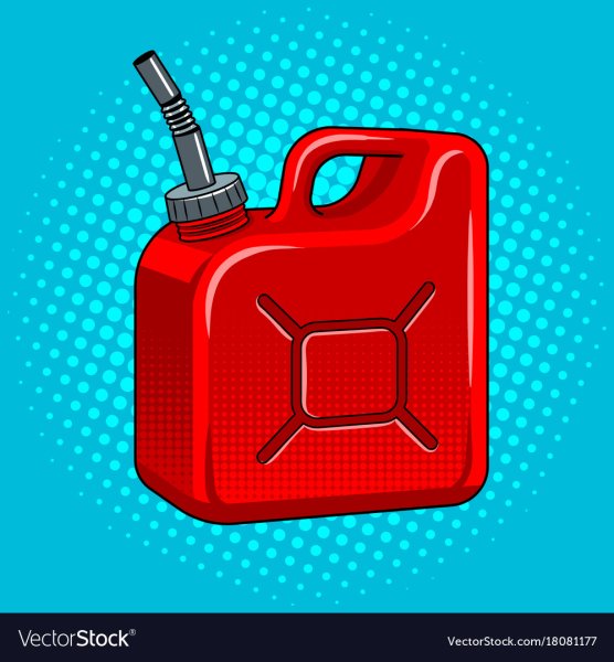 Канистра бензина вектор