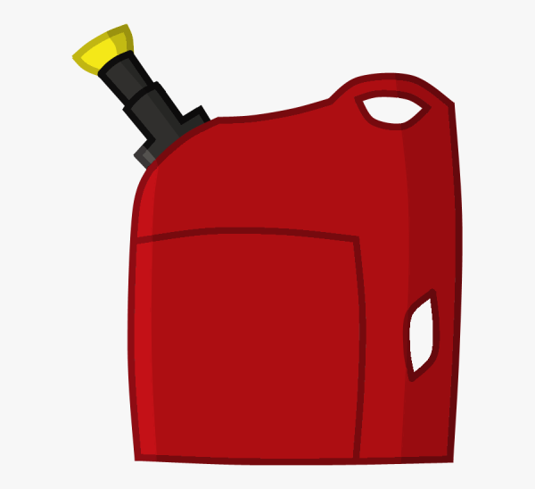 Канистра бензина 2д