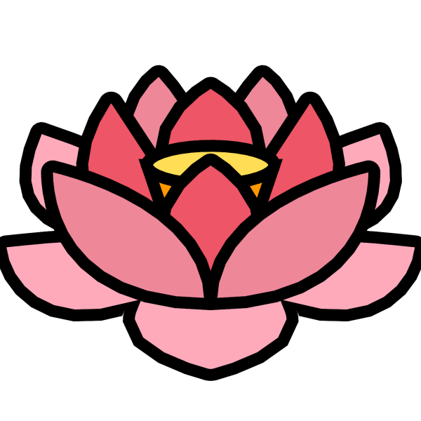 Эмодзи Лотос цветок