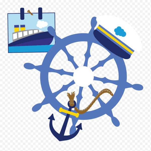 Штурвал детский рисунок