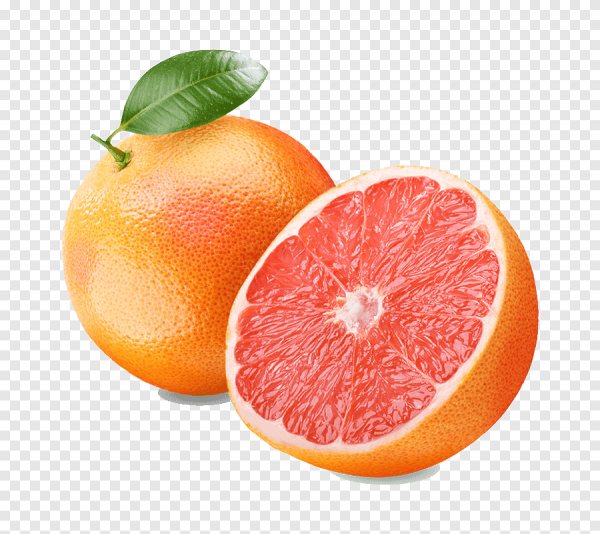 Красный апельсин и грейпфрут