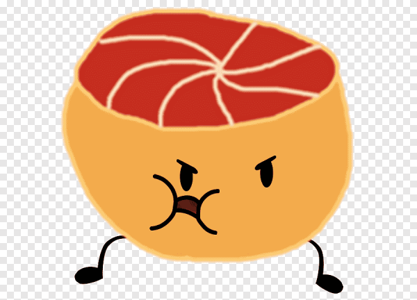 Грейпфрут мультяшный