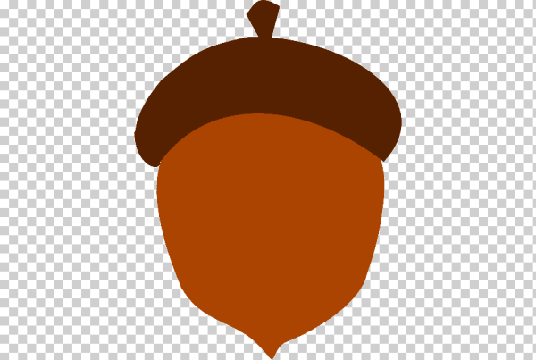 Желудь мультяшный