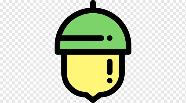 Желудь смайлик