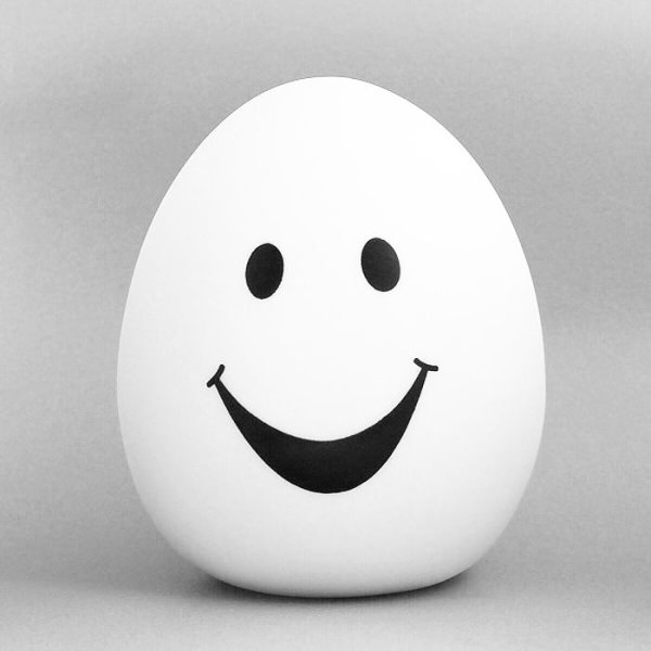 Смайлики на яйцах