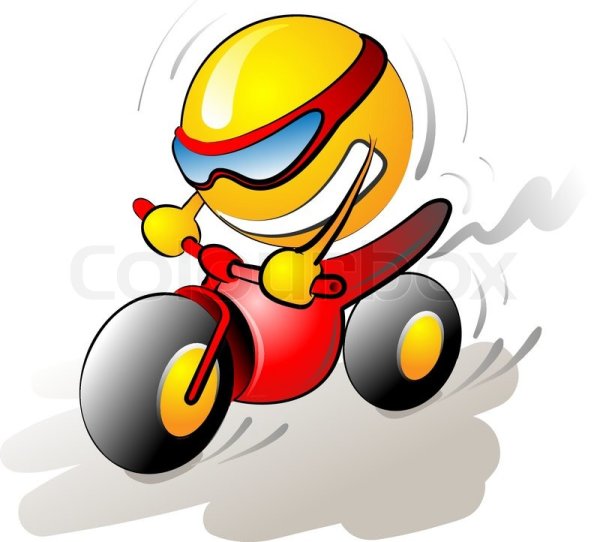 Мотоцикл Харлей вектор