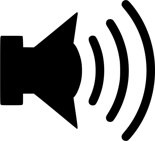 Громкоговоритель стикер