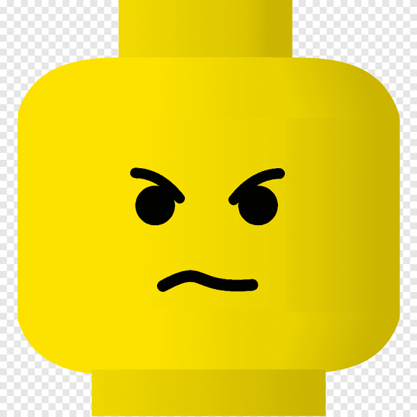 Лицо лего человечка