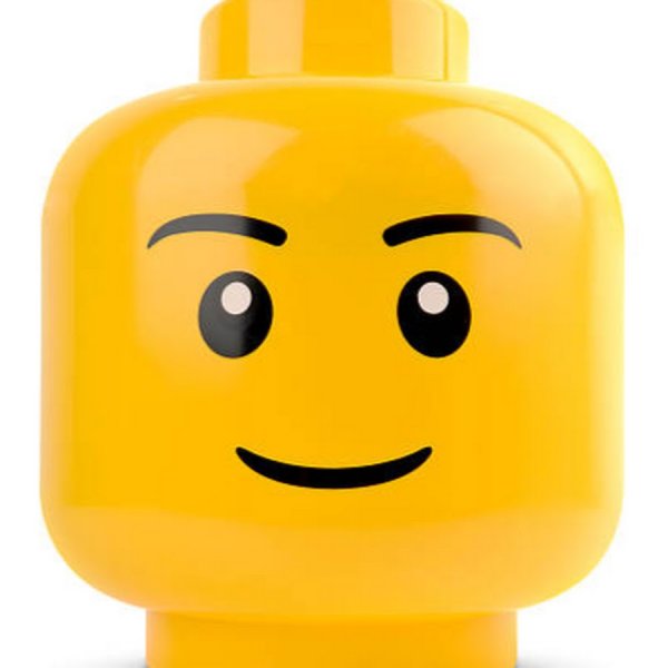 Лего человечек голова в очках