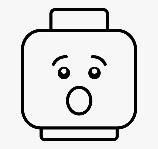 Голова лего человечка