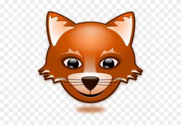 Мордочка лисы Смайл