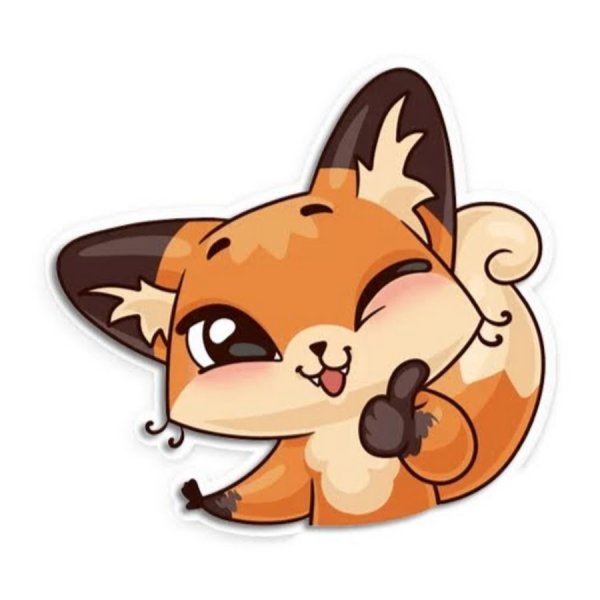 Хитрый стикер