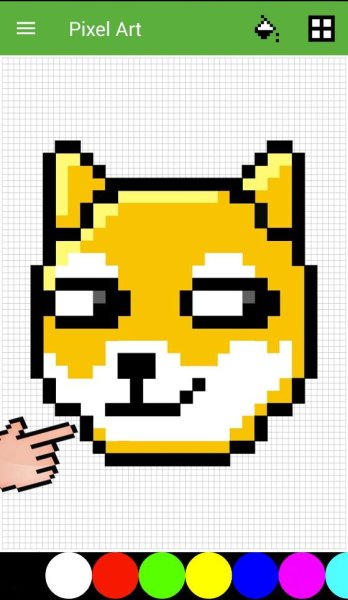 Маска Анонимуса 16 на 16