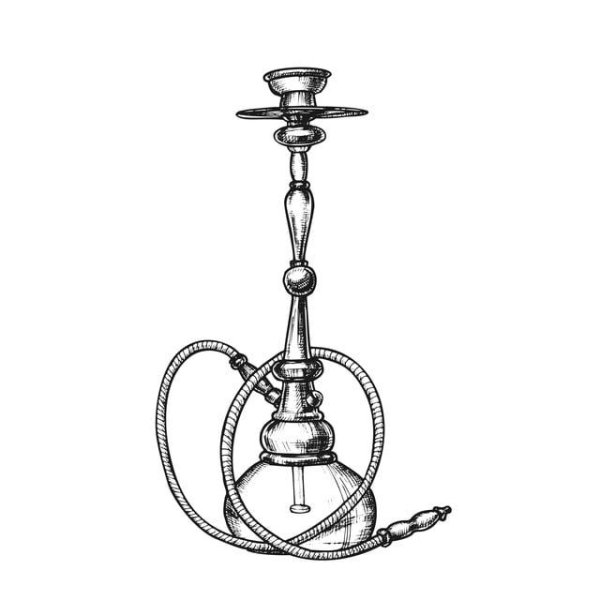 Кальян карандашом