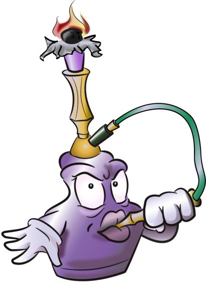 Мультяшный кальян