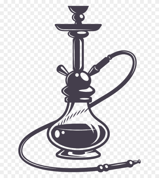 Кальян трафарет