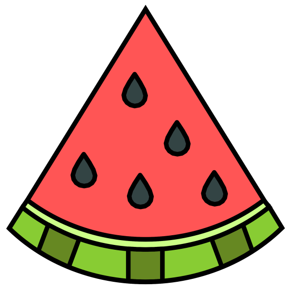 Арбуз смайлик