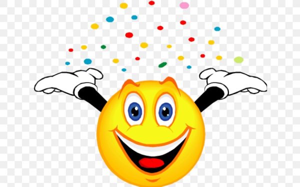 Радостный смайлик