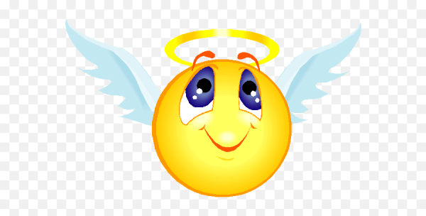 Смайлик ангел
