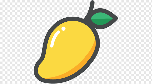 Радужный смайлик манго