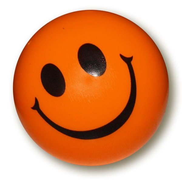 Оранжевый смайлик