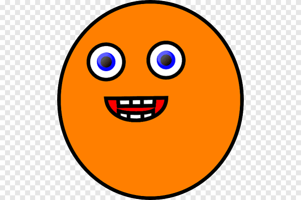 Апельсин улыбается