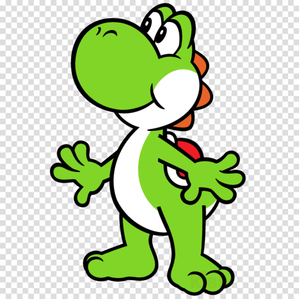 Динозаврик Йоши пиксель