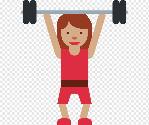 Штангист эмодзи