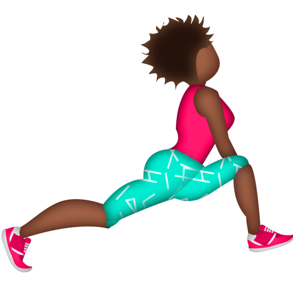 Смайлик бегущего человека