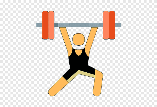 Значок штангист