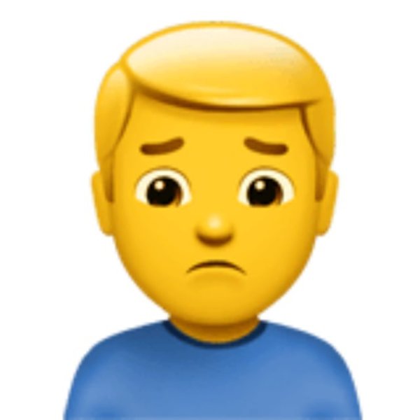 Эмодзи мальчик грустный