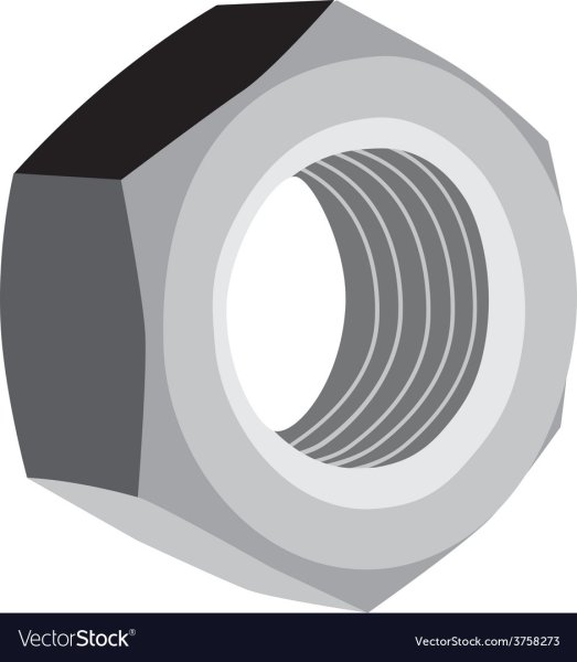 Гайка нарисованная