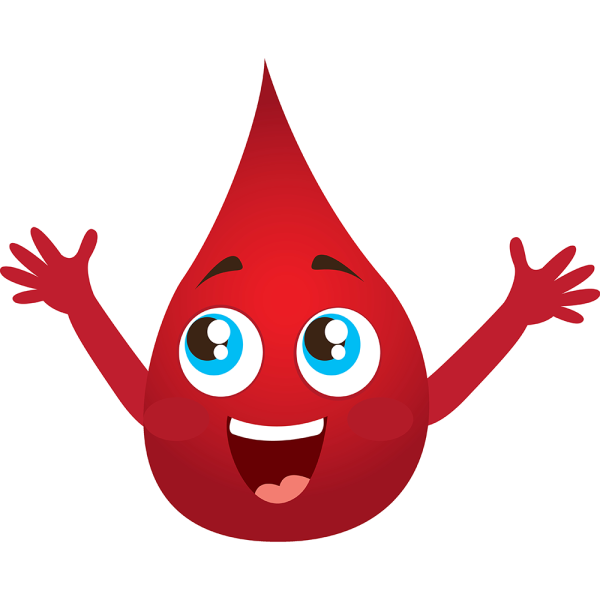 Смайл капля крови